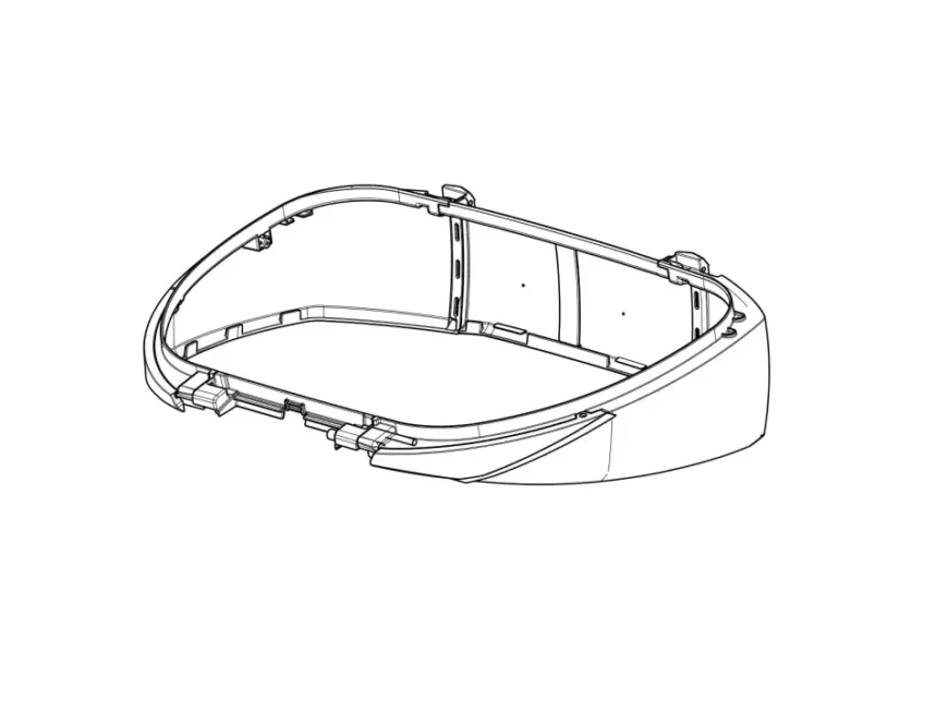 RICAMBIO AGGANGIO INFERIORE VALIGIE SH36