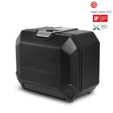 VALIGIA LATERALE SINISTRA TR36L TERRA BLACK EDITION