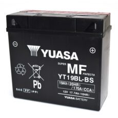 BATTERIA YUASA YT19BL-BS (SIGILLATA CON ACIDO A CORREDO) 12V/18AH