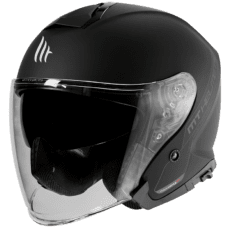 CASCO JET MT THUNDER 3SV SOLID MATT BLACK