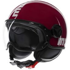 Casco Moto Jet Momo Design FGTR CLASSIC Candy Porpora Bianco